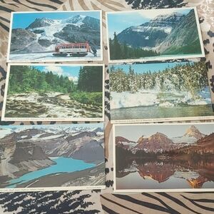 Set of Vintage Scenic Postcards (6)